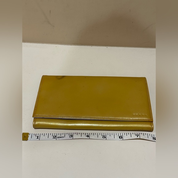 Prada Rubino (Gold) Madras Long Wallet *please read* - Picture 8 of 12